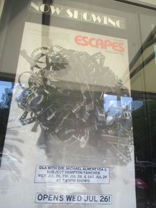 Escapes poster at the IFC Center